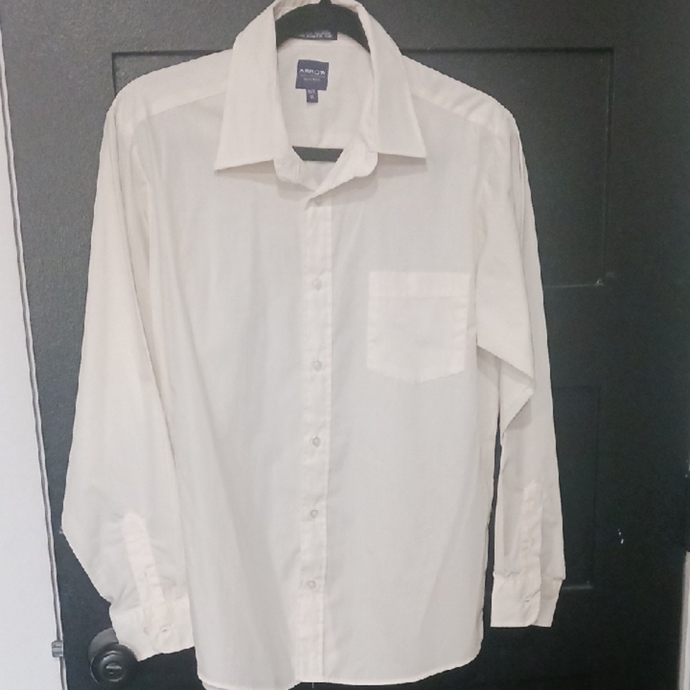 Arrow Kids Classic Cream Dress Shirt Size 18